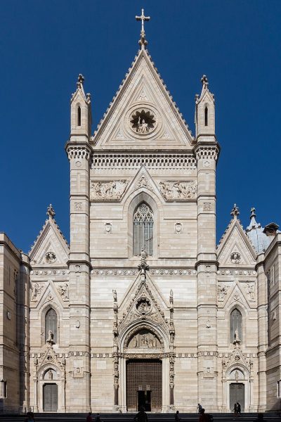 Naples Cathedral, Façade